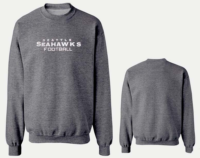 Nike Seahawks Fashion Sweatshirt D.Grey6