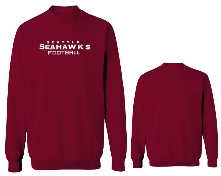 Nike Seahawks Fashion Sweatshirt D.Red2