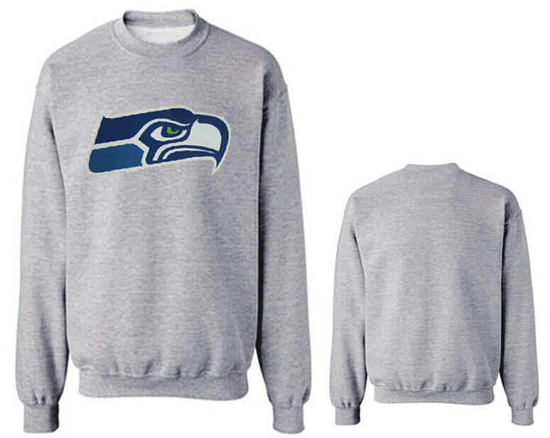 Nike Seahawks Fashion Sweatshirt Grey