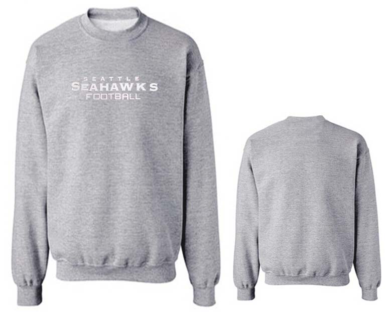 Nike Seahawks Fashion Sweatshirt Grey2
