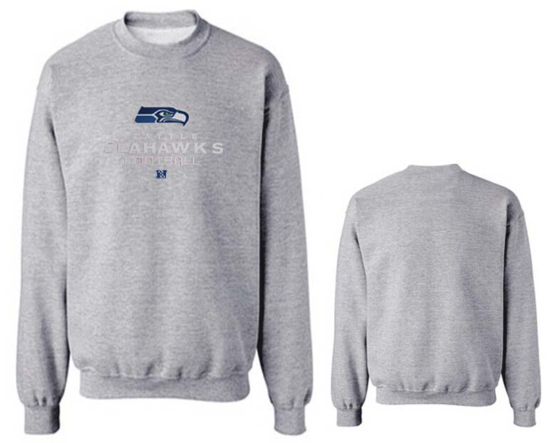 Nike Seahawks Fashion Sweatshirt Grey4