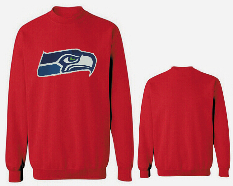Nike Seahawks Fashion Sweatshirt Red