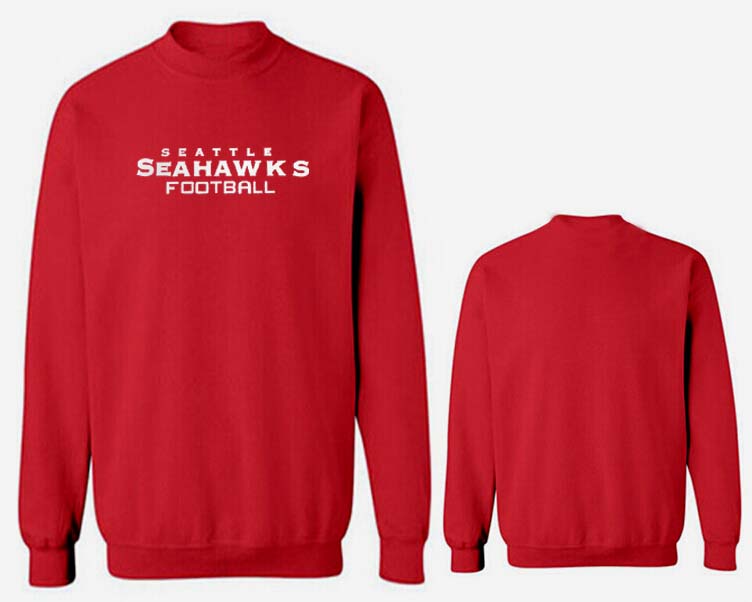 Nike Seahawks Fashion Sweatshirt Red2