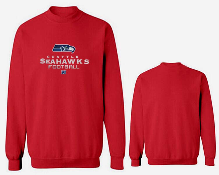 Nike Seahawks Fashion Sweatshirt Red4