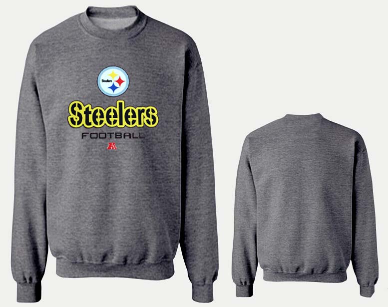 Nike Steelers Fashion Sweatshirt D.Grey3