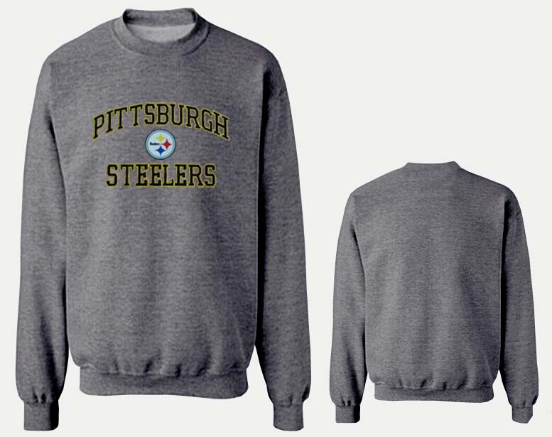 Nike Steelers Fashion Sweatshirt D.Grey4