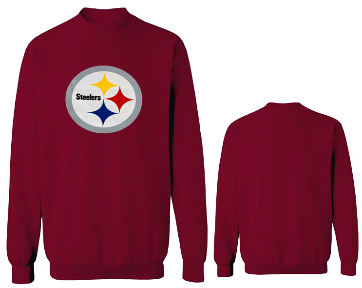 Nike Steelers Fashion Sweatshirt D.Red