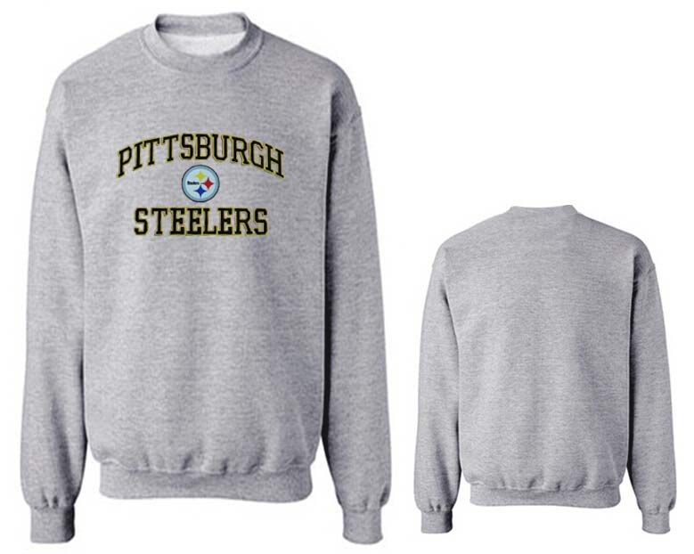 Nike Steelers Fashion Sweatshirt Grey4