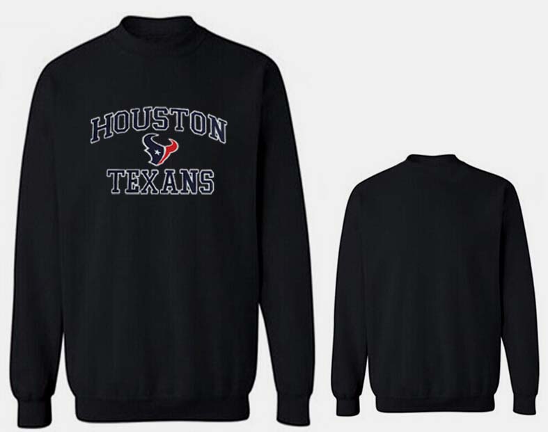 Nike Texans Fashion Sweatshirt Black2 - Click Image to Close