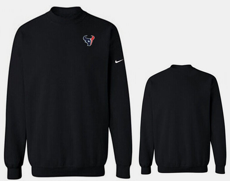 Nike Texans Fashion Sweatshirt Black3