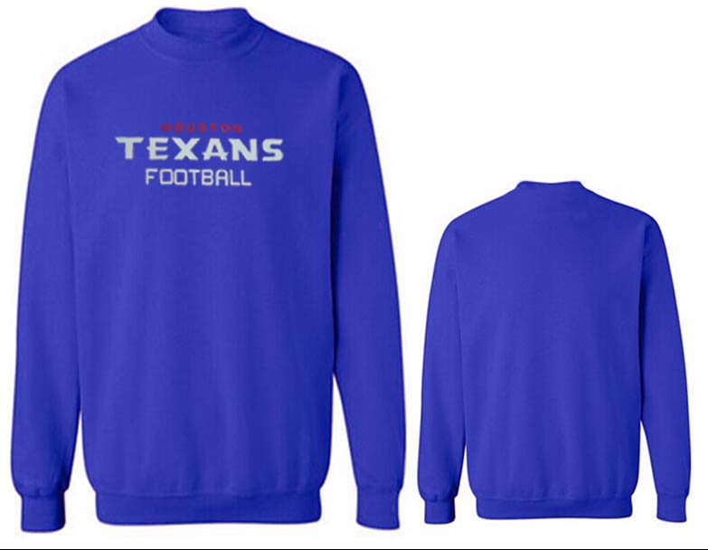 Nike Texans Fashion Sweatshirt Blue4