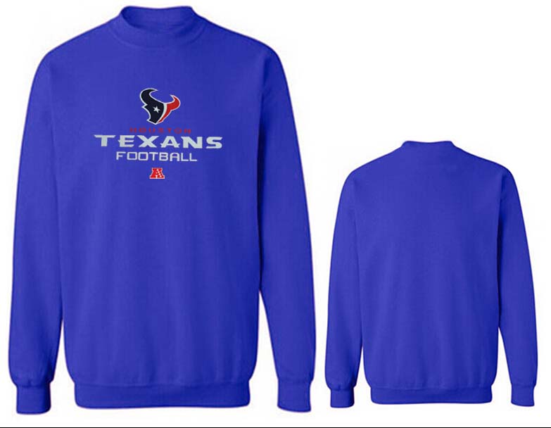 Nike Texans Fashion Sweatshirt Blue5