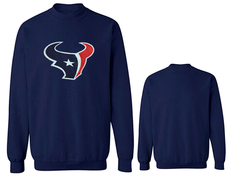 Nike Texans Fashion Sweatshirt D.Blue