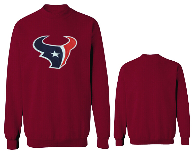 Nike Texans Fashion Sweatshirt D.Red