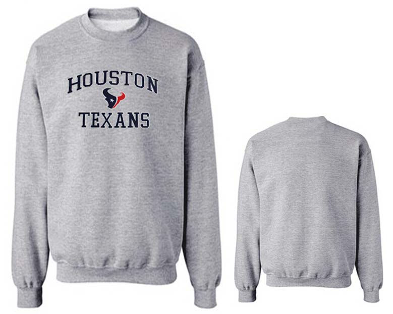Nike Texans Fashion Sweatshirt Grey2