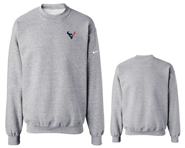 Nike Texans Fashion Sweatshirt Grey3