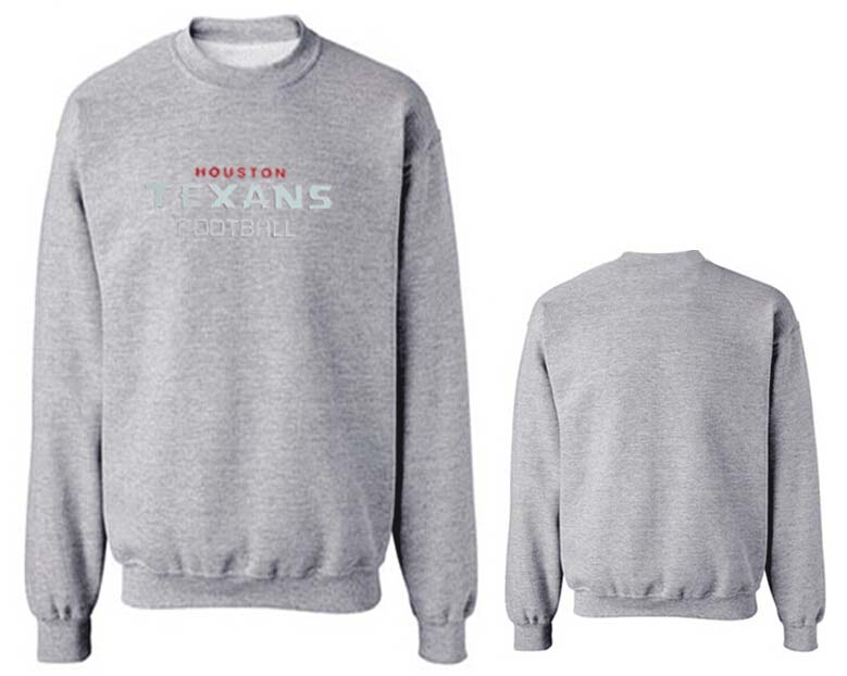 Nike Texans Fashion Sweatshirt Grey4
