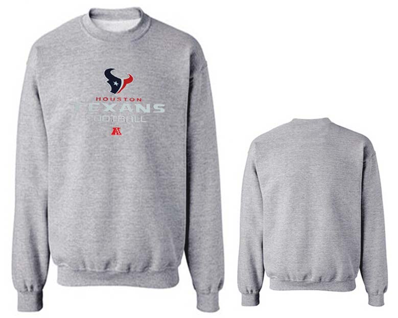 Nike Texans Fashion Sweatshirt Grey5