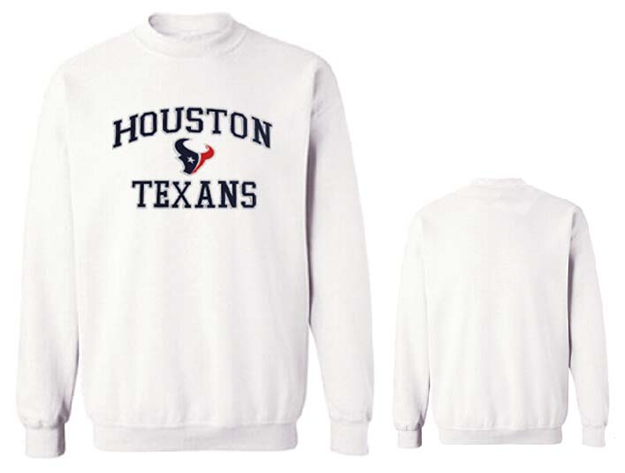 Nike Texans Fashion Sweatshirt White2