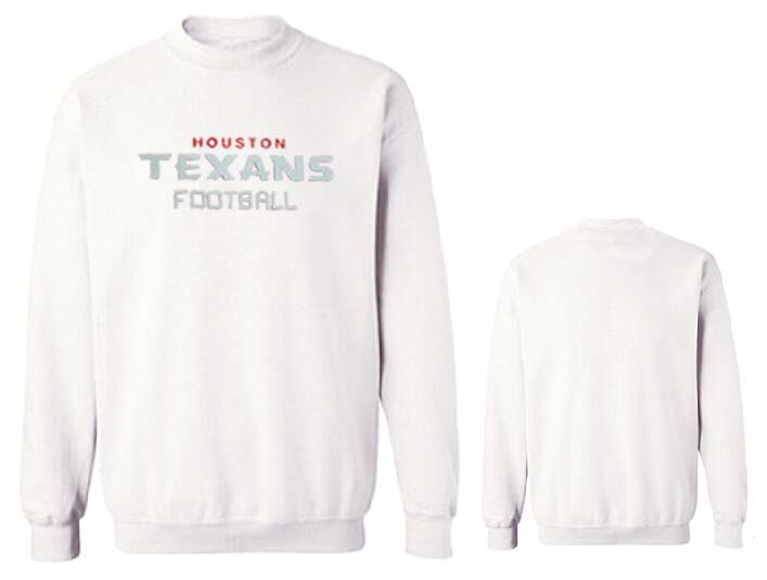 Nike Texans Fashion Sweatshirt White4
