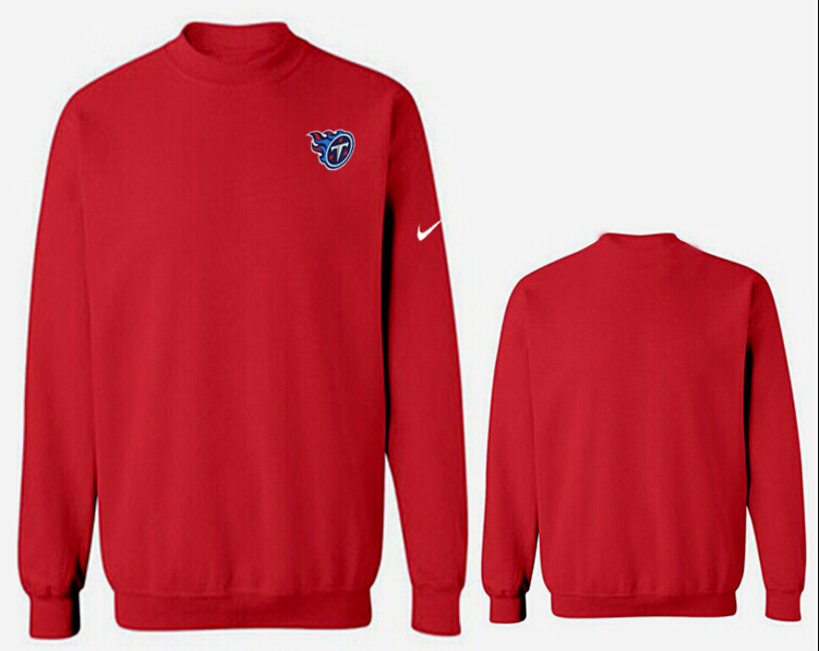 Nike Titans Fashion Sweatshirt Red - Click Image to Close