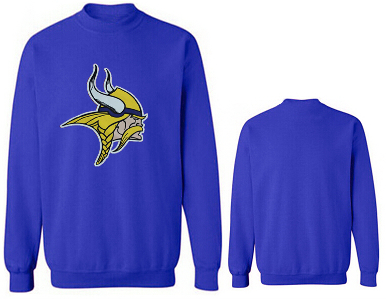 Nike Vikings Fashion Sweatshirt Blue