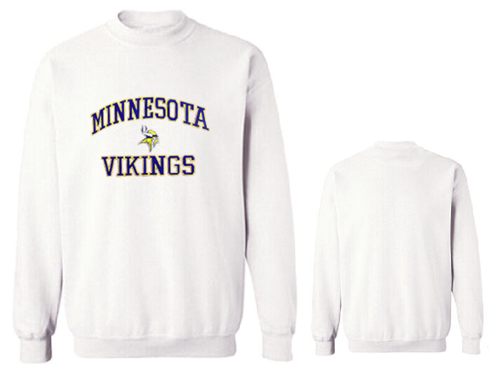 Nike Vikings Fashion Sweatshirt White2